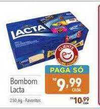 Supermercados Condor Bombom lacta oferta