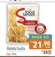 Supermercados Condor Batata sadia oferta