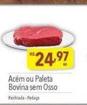 Supermercados Condor Acém ou paleta bovina sem osso oferta