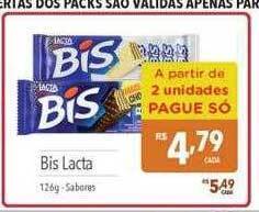 Supermercados Condor Bis lacta oferta