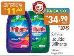 Supermercados Condor Sabão líquido brilhante oferta