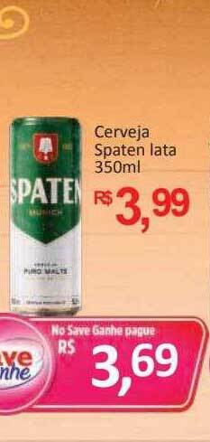 Supermercados Savegnago Cerveja spaten oferta