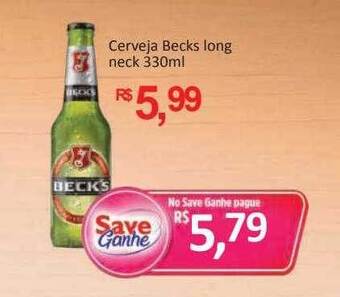 Supermercados Savegnago Cerveja becks long neck oferta