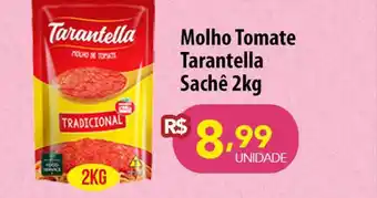 Akki Atacadista Molho tomate tarantella sachê oferta