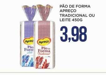 Apoio Mineiro Pão de forma apreço tradicional ou leite oferta