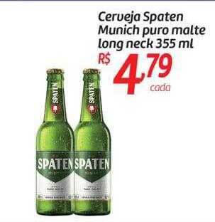 Comper Cerveja spaten munich puro malte long neck oferta