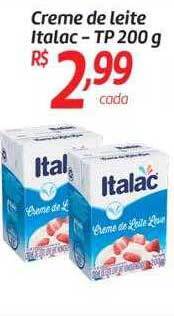 Comper Creme de leite italac oferta