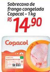Comper Sobrecoxa de frango congelada copacol oferta