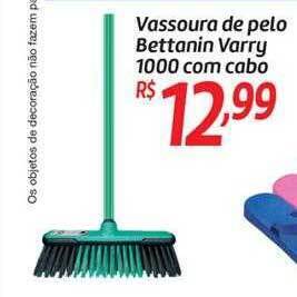 Vassoura de pelo bettanin varry 1000 com cabo