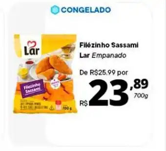 Supermercados Baklizi Filézinho sassami lar empanado oferta