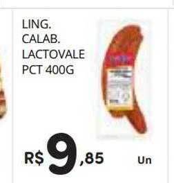 Supermercado Vitorino Ling. calab. lactovale oferta