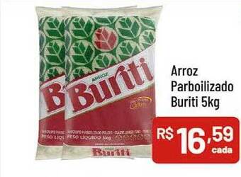 Supermercados Goes Arroz parboilizado buriti oferta