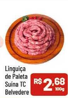 Supermercados Goes Linguiça de paleta suina tc belvedere oferta