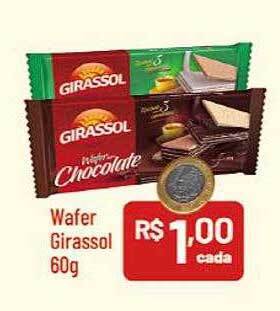 Supermercados Goes Wafer girassol oferta