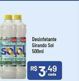 Supermercados Goes Desinfetante girando sol oferta