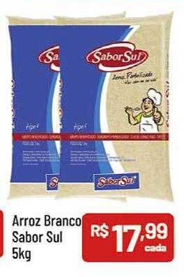 Supermercados Goes Arroz branco sabor sul oferta