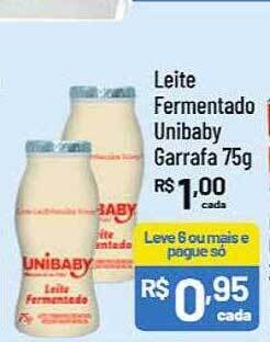 Supermercados Goes Leite fermentado unibaby oferta