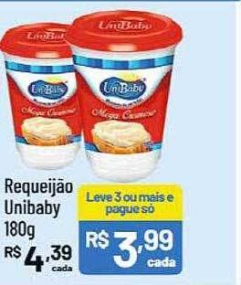 Supermercados Goes Requeijão unibaby oferta