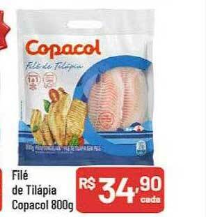 Supermercados Goes Filé de tilápia copacol oferta