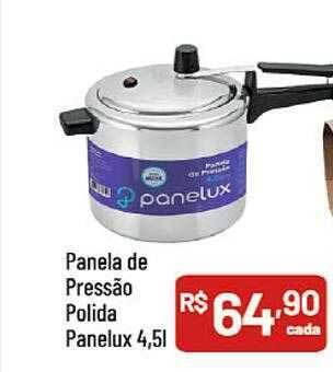 Supermercados Goes Panela de pressão polida panelux oferta