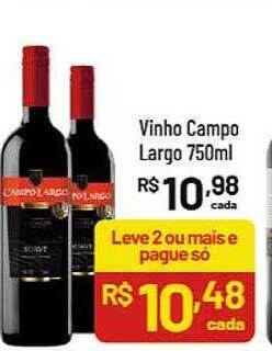 Supermercados Goes Vinho campo largo oferta