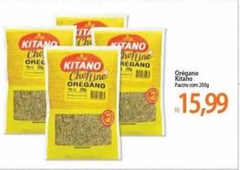 Atacadão Orégano Kitano 200g oferta