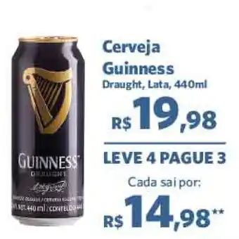 Sam's Club Cerveja guinness oferta