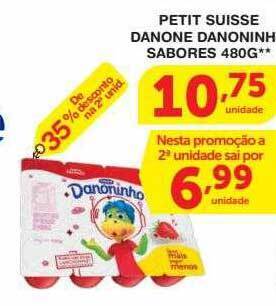 Roldão Petit suisse danone danoninho sabores oferta