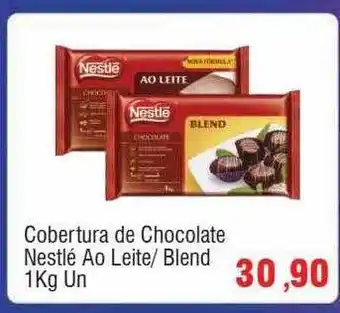 Spani Atacadista Cobertura de chocolate nestlé ao leite blend 1kg oferta