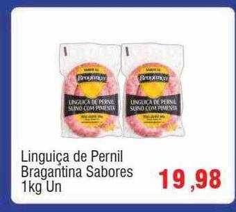 Spani Atacadista Linguiça de pernil bragantina sabores oferta