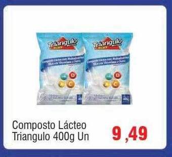 Spani Atacadista Composto lácteo triangulo oferta