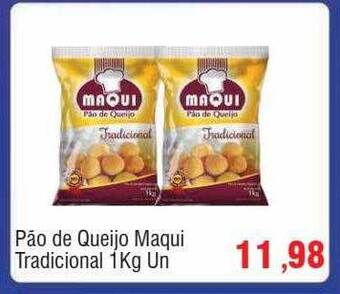Spani Atacadista Pão de queijo maqui tradicional oferta