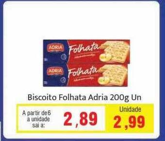Spani Atacadista Biscoito folhata adria oferta