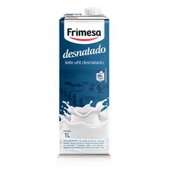 X Supermercados Leite longa vida desnatado frimesa 1l oferta