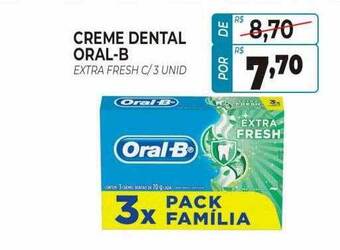 Drogão Super Creme dental oral-b oferta
