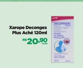 Farmácias Nissei Xarope decongex plus aché oferta