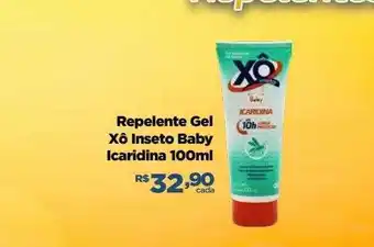 Farmácias Nissei Repelente gel xô inseto baby icaridina oferta