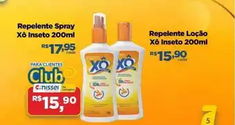 Farmácias Nissei Repelentes spray xô inseto repelente loção xô inseto oferta