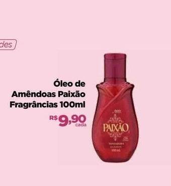 Óleo de amêndoas paixão fragrâncias