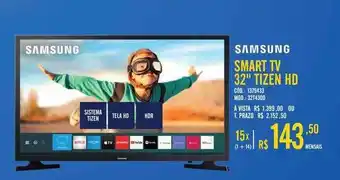 Zema Samsung smart tv 32 oferta