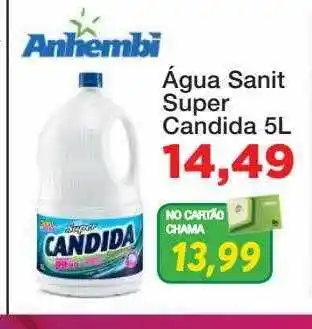 Anhembi água sanit super candida