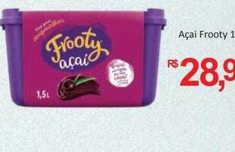 Supermercados Savegnago Açai frooty oferta