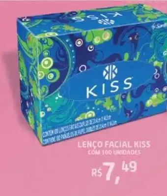 Lenço facial kiss
