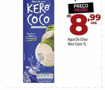 Brasão Supermercados Agua de coco kero coco oferta