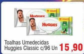 Spani Atacadista Toalhas umedecidas huggies classic oferta