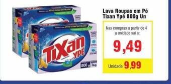 Spani Atacadista Lava roupas em pó tixan ypê oferta