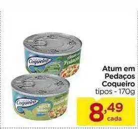 Carrefour Atum Em Pedaços Coqueiro 170g oferta