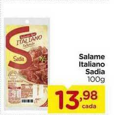 Carrefour Salame Italiano Sadia 100g oferta