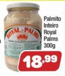 Costazul Supermercados Palmito Inteiro Royal Palms 300g oferta