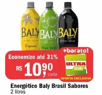 Ultrabox Energetico Baly Brasil Sabores 2L oferta